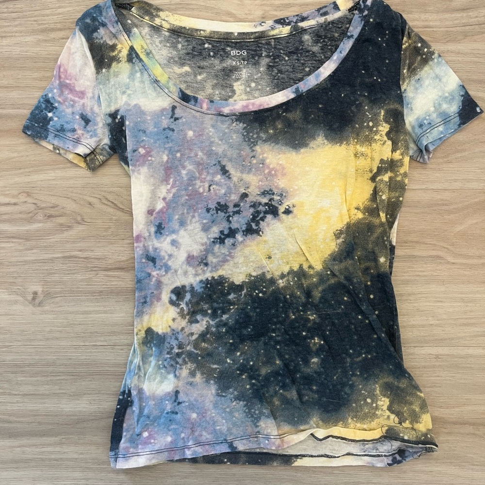 BDG Urban Outfitters Galaxy print vintage T shirt